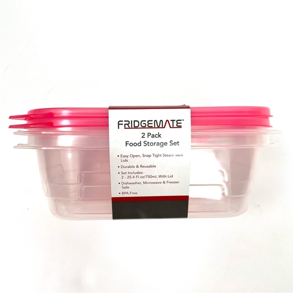 Fridgemate 2 Pk Food Storage Set - Picture 2 of 4
